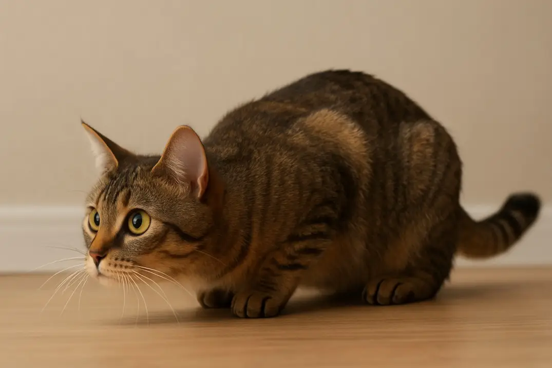 cat-chirp-at-birds-alert-hunting-posture