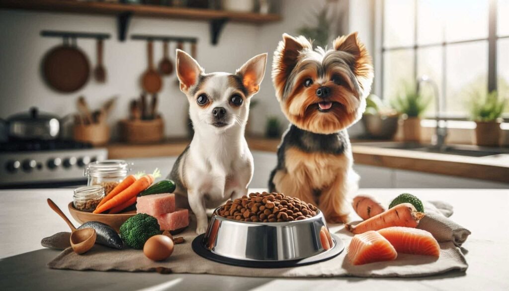 Best dog food for small breeds - Chihuahua and Yorkie with premium kibble and healthy ingredients